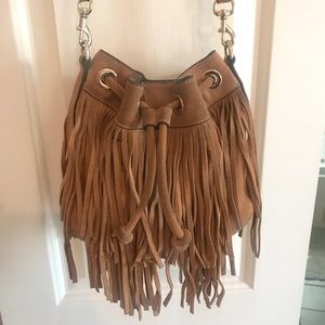 Rebecca Minkoff Fringe Bucket Crossbody